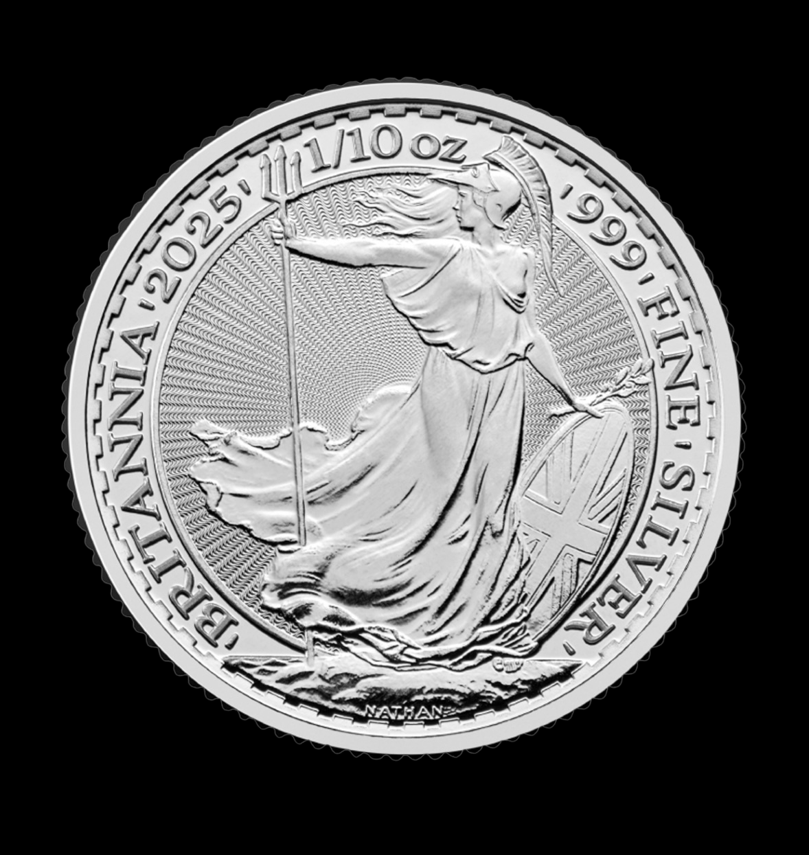 Pièce Britannia 1 once argent britannique