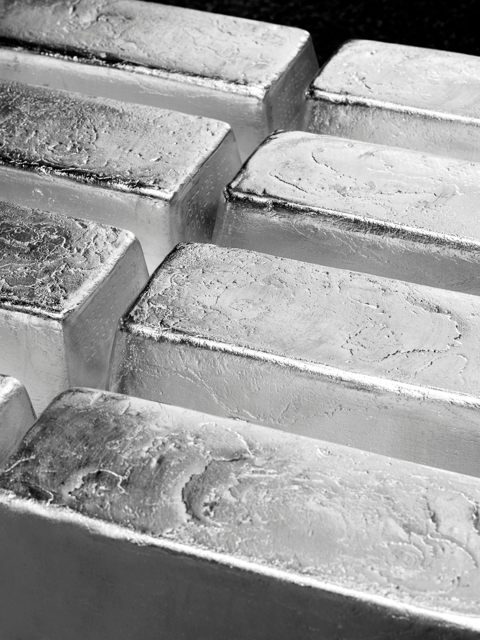 Lingot d'argent 5 kilogrammes massif certifié LBMA