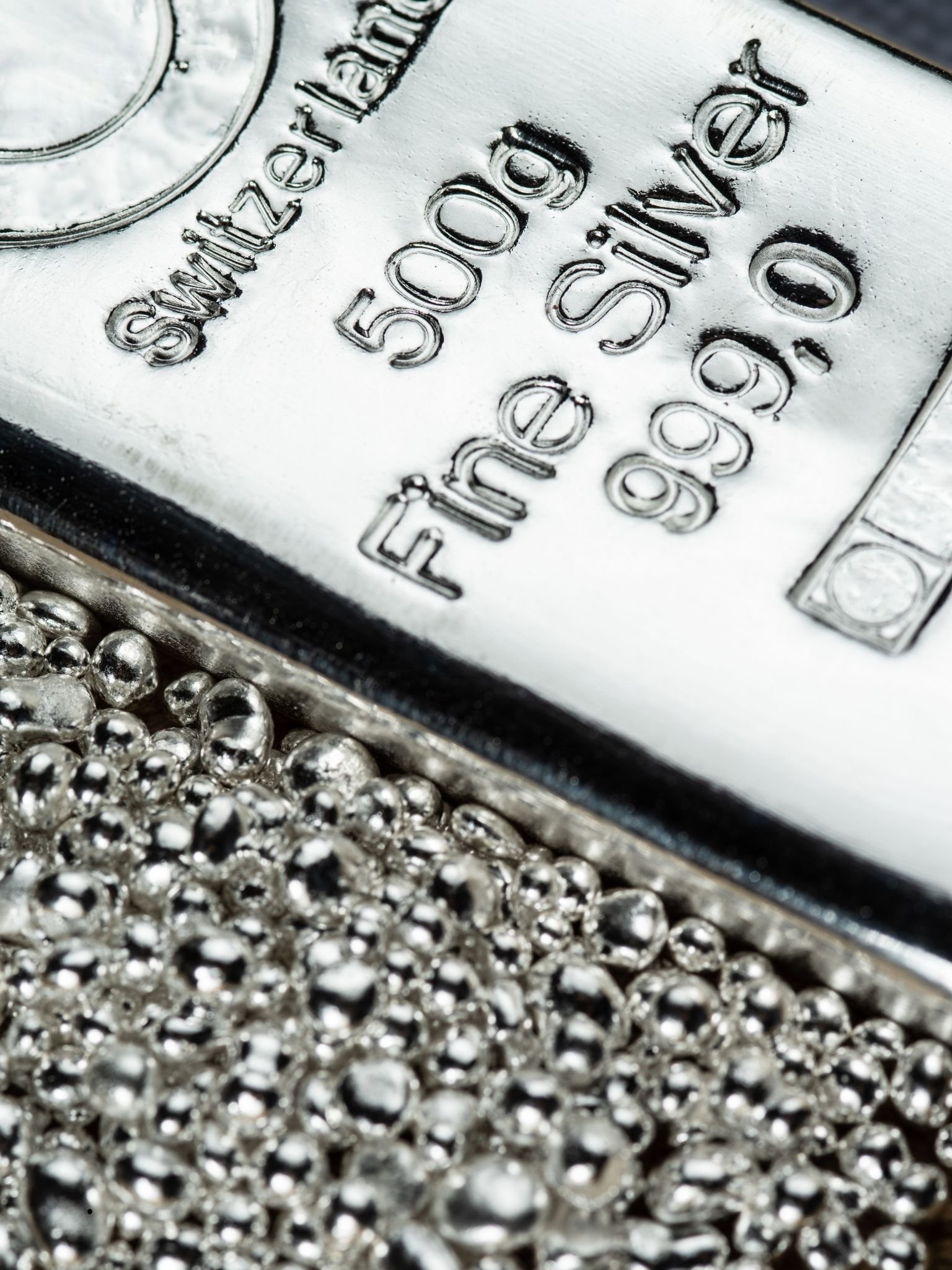 Lingot d'argent 500 grammes LBMA certifié