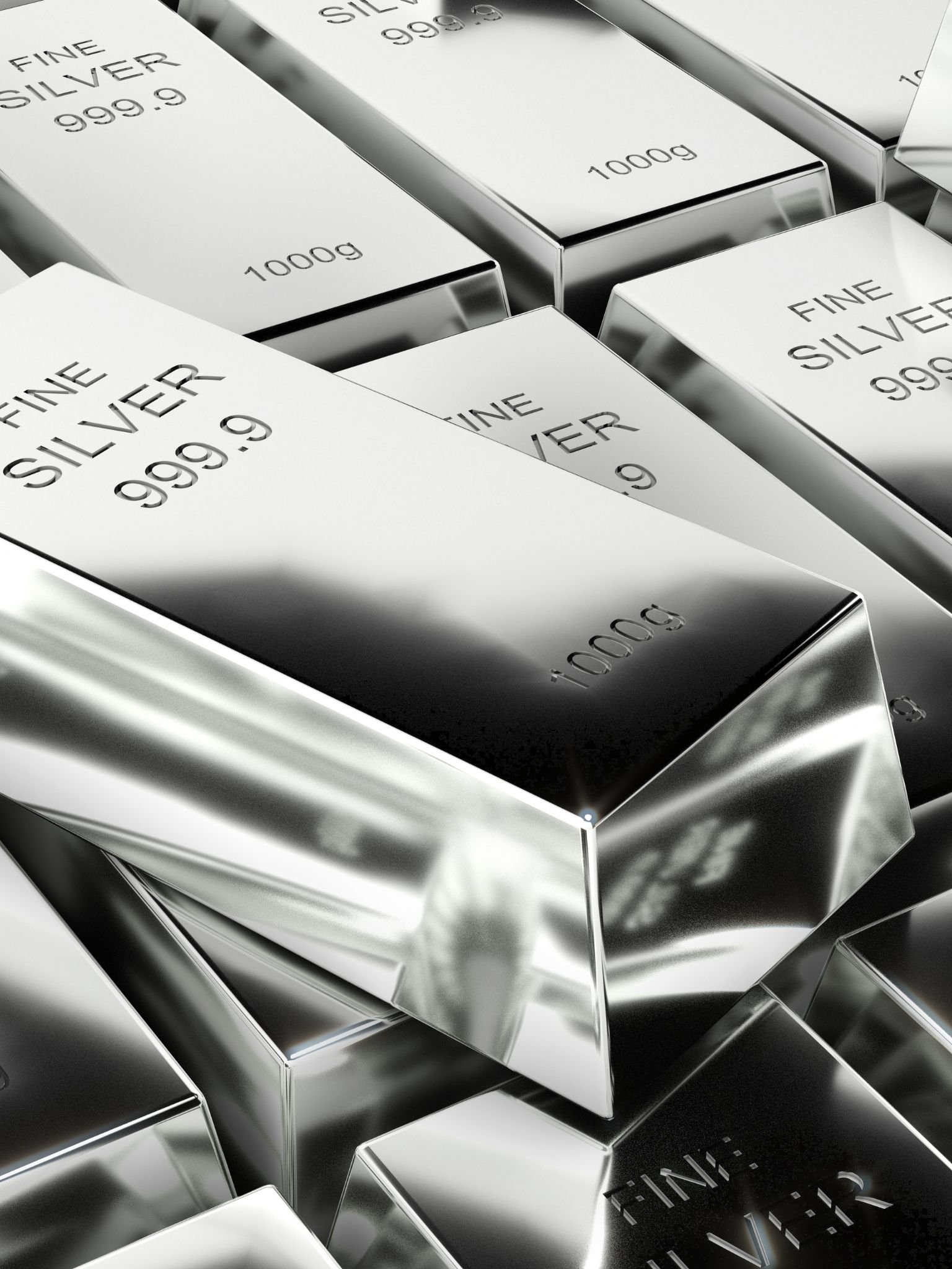 Lingot d'argent 1 kilogramme certifié LBMA