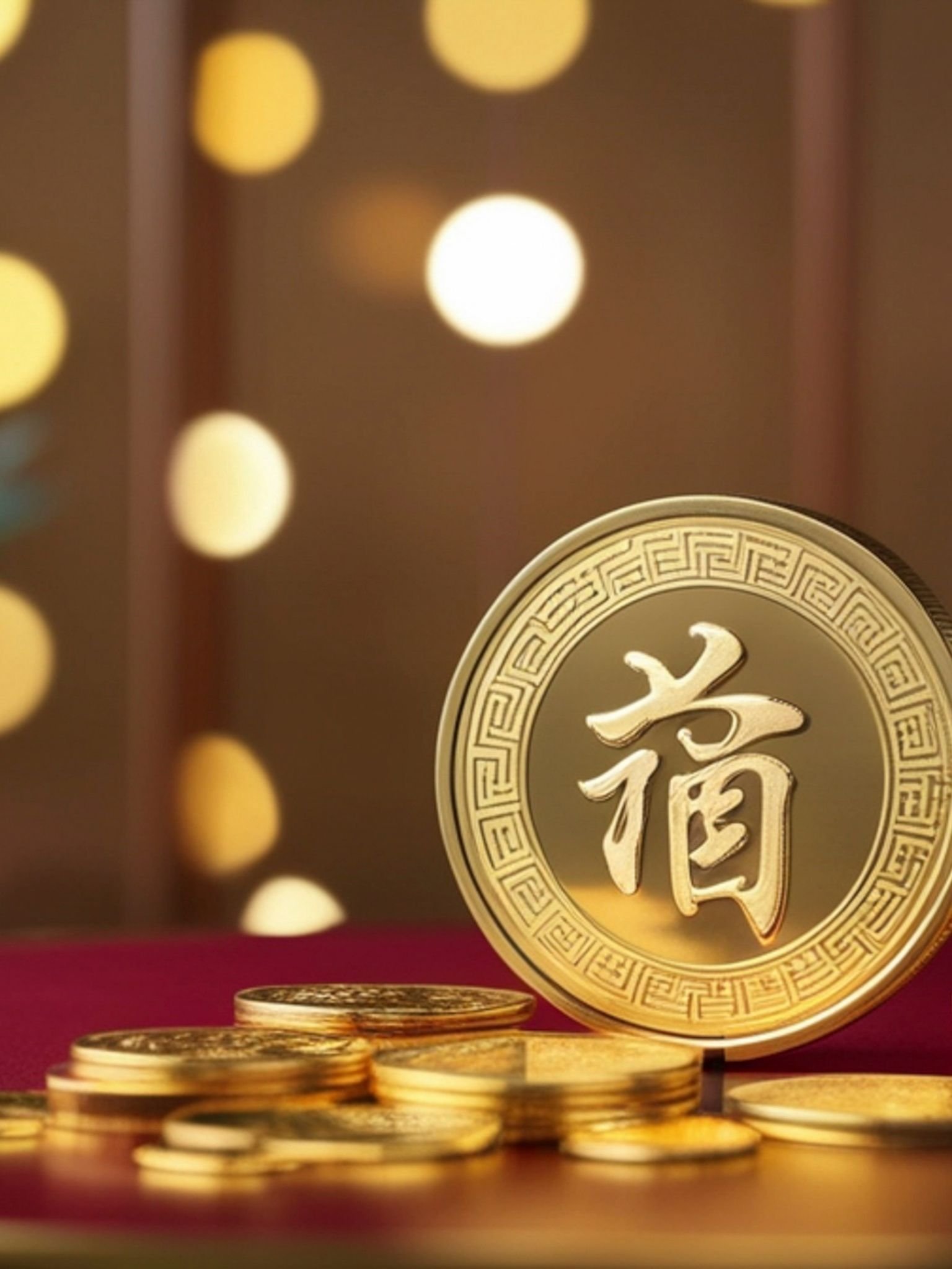 Pièces d'or asiatiques - Panda chinois et monnaies orientales