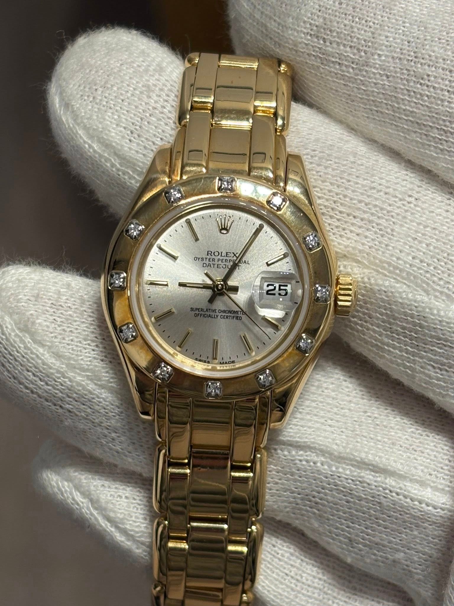 Montres or de luxe Rolex Cartier Omega pour rachat montre or