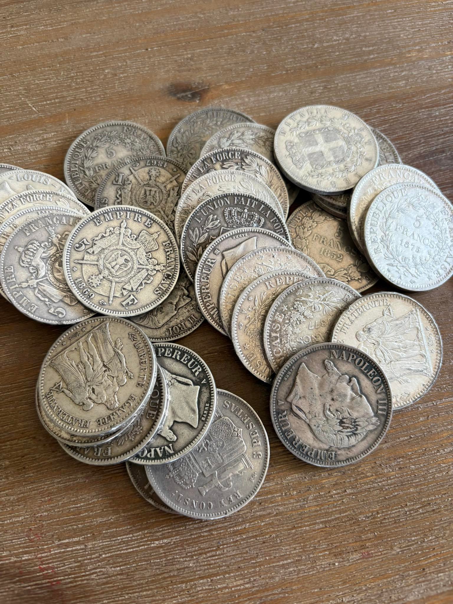 Pièce 5 francs Hercule argent investissement collection