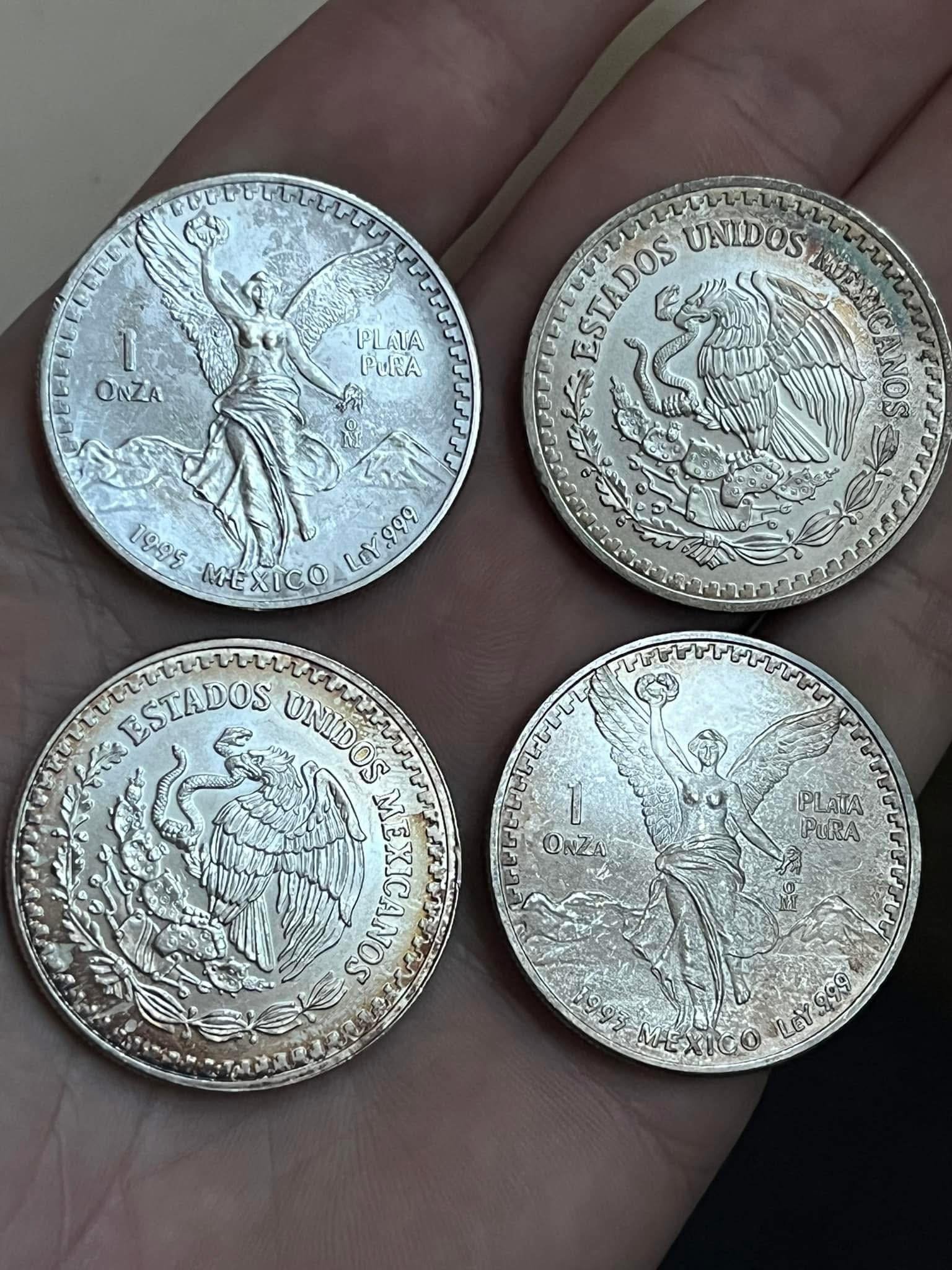 Collection de pièces d'argent investissement diversifié