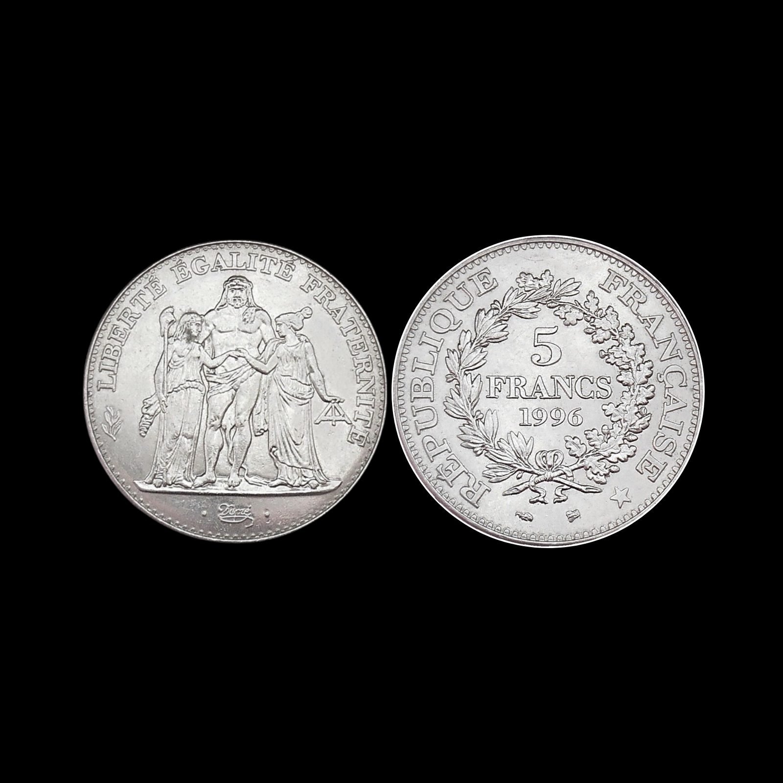 Pièce argent 5 Francs Hercule 1873 collection française patrimoine